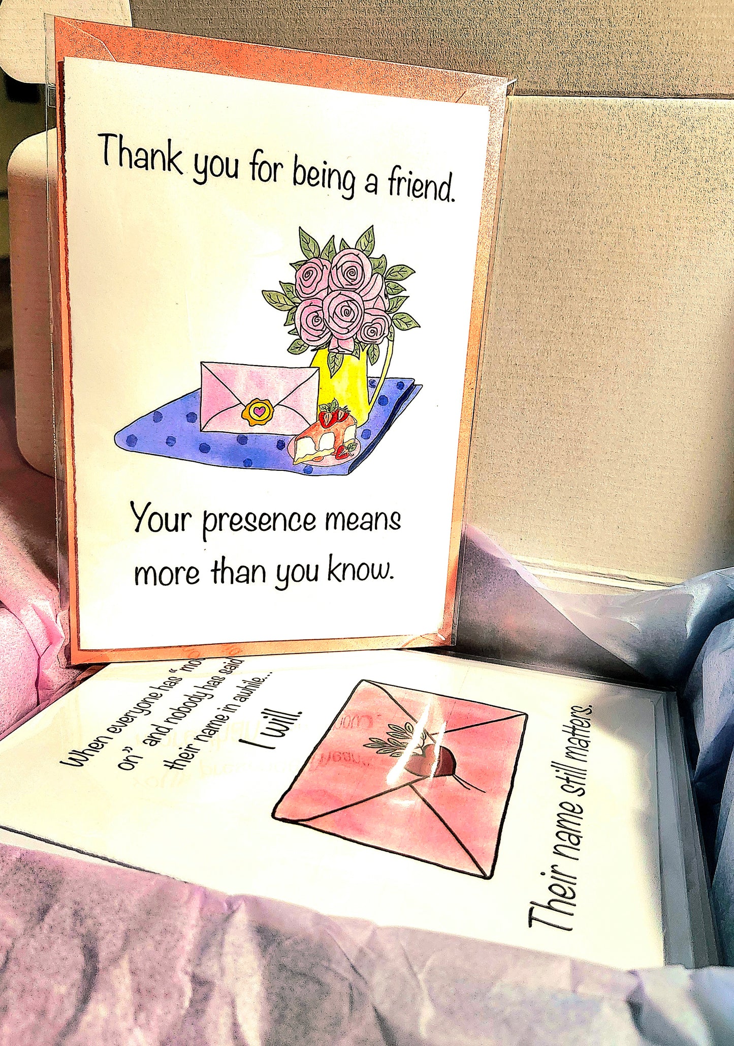 Melted Not Broken Grief Support Card Bundle